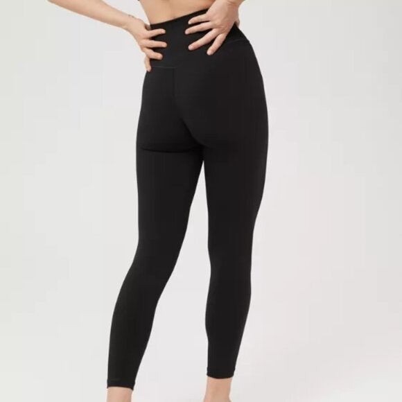 NWT Aerie Offline Real Me High Waisted Crossover Legging in Black - Size Small - Picture 4 of 11